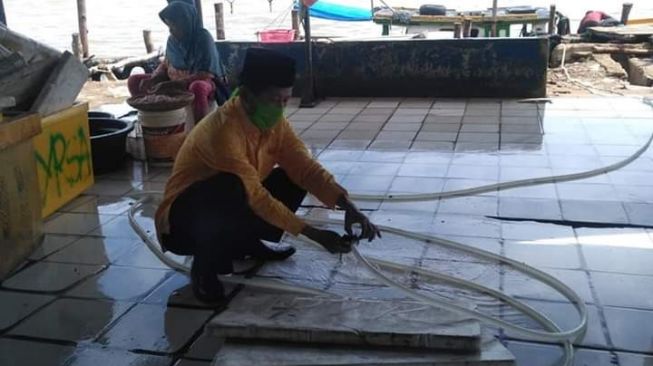 Jakarta Terapkan PSBB, Tempat Pelelangan Ikan di Pandeglang Sepi Aktivitas