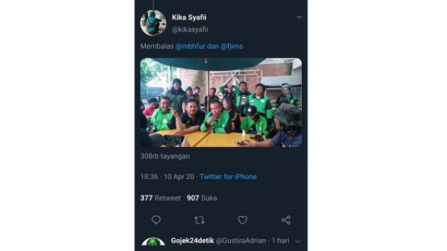 Viral Video Ancaman Oknum Ojol di Tengah Corona, Publik Ungkap Kejanggalan