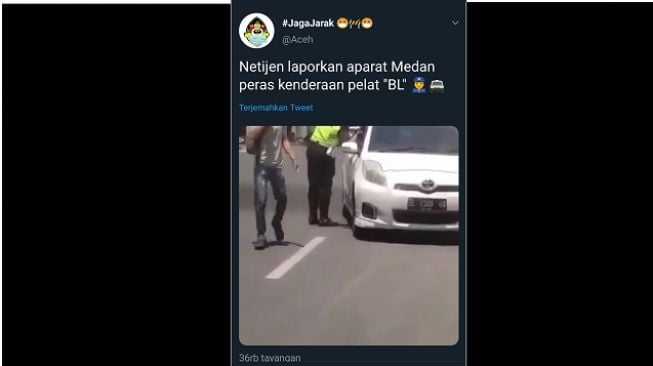 Aksinya Viral Diduga Pungli, Oknum Polisi di Medan Diperiksa Propam