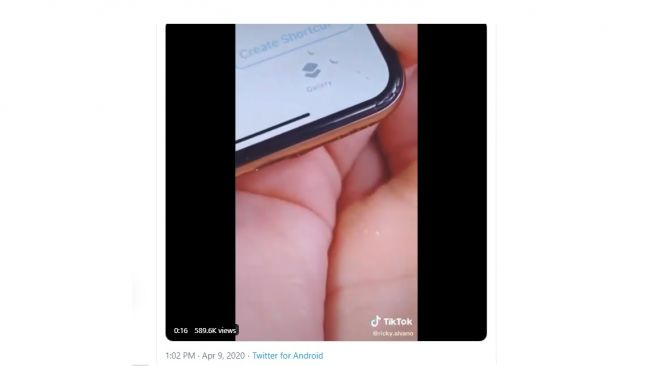 Tips rahasia iPhone. [Twitter]