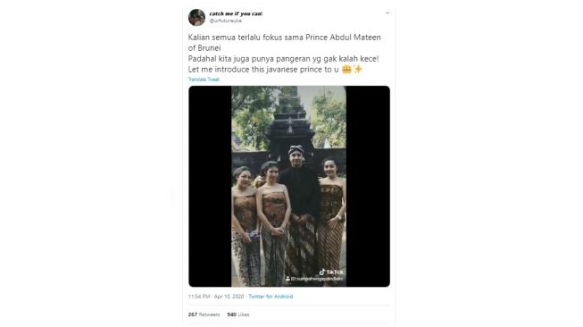 BRM Suryo Syailendra Supomo. [Twitter]