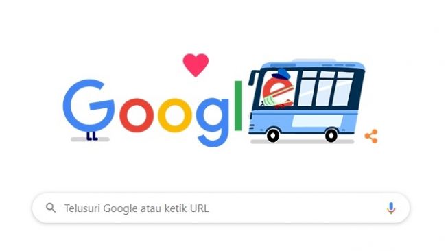 Google Doodle Apresiasi Pekerja Transportasi Umum Selama Pandemi Covid-19