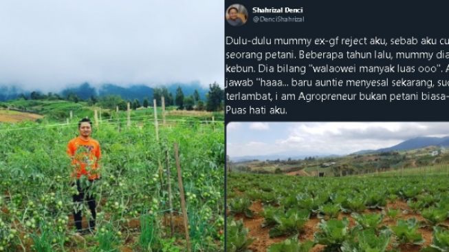 Dulu Disepelekan, Kisah Petani Permalukan Ibu Mantan Pacarnya Viral