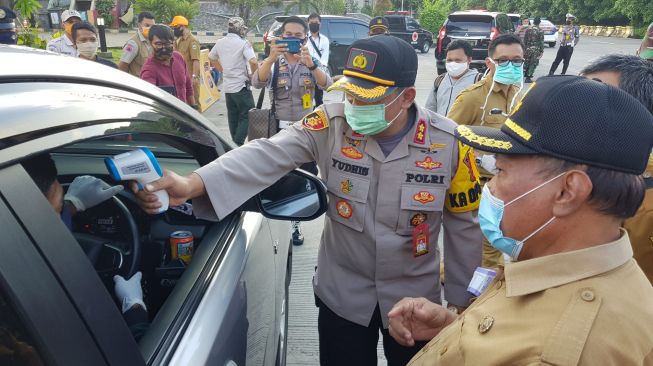 Cilegon Lakukan Sterilisasi untuk Imbangi PSBB di Tangerang