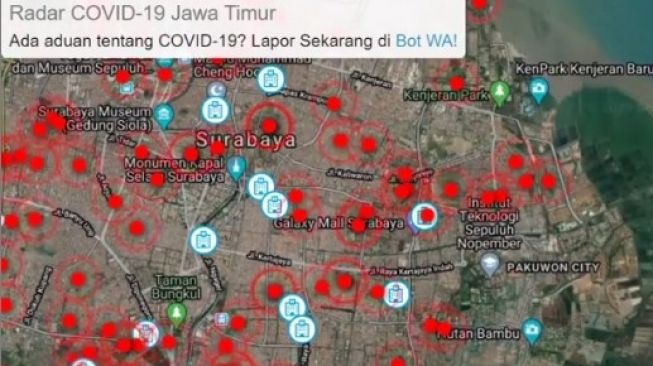 Radar Covid 19 Beri Informasi Kasus Covid 19 Di Sekitar Lewat Whatsapp Halaman All Kompas Com