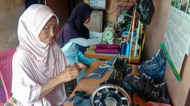 Lawan Corona, Baznas Jogja Salurkan 20 Ribu Masker Buatan Warga Binaan