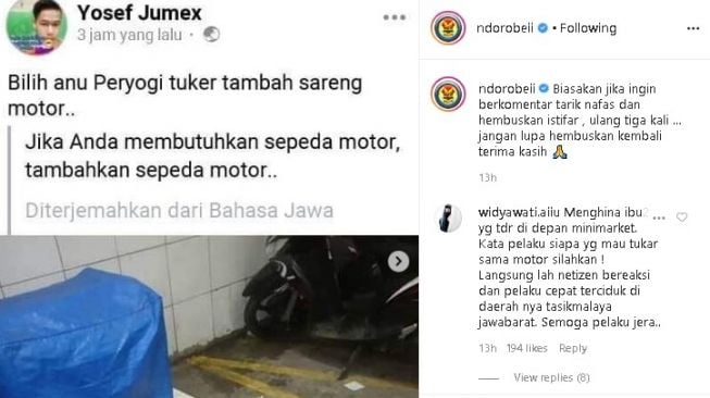 Posting Iklan Jual Nenek Tunawisma Buat Tukar Motor, Pria Dikecam Publik