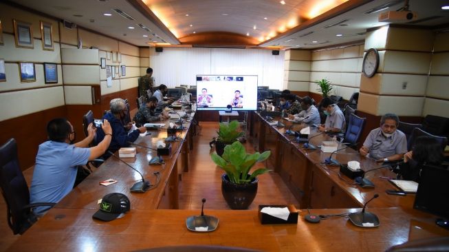 Bahas Covid 19, Timwas DPR Gelar Rapat Vitual dengan Anies Baswedan