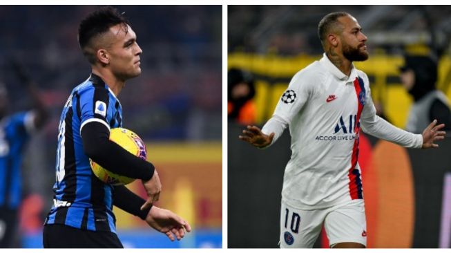 Antara Neymar dan Lautaro Martinez, Setien Pilih Siapa ?