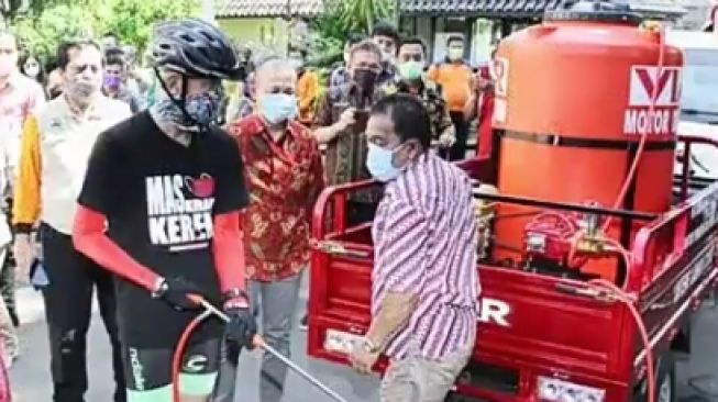 Sterilkan Pasar, Ganjar Pranowo Bakal Kerahkan Motor Buatan Lokal