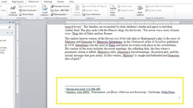 Contoh Makalah Yang Ada Footnote Dan Endnote