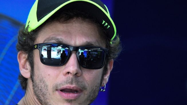 Pebalap Monster Energy Yamaha, Valentino Rossi. [Mohd RASFAN / AFP]