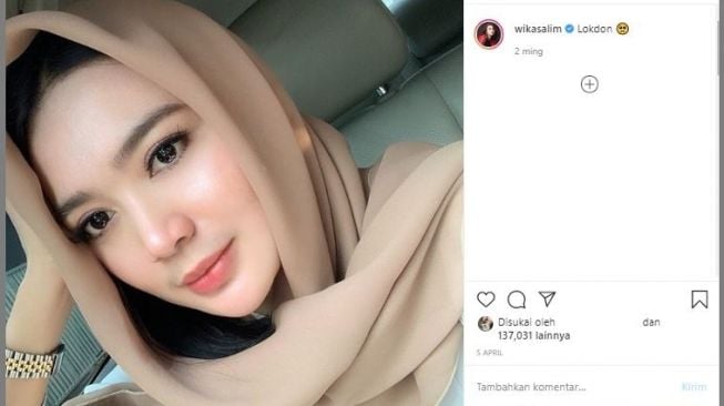 Wika Salim. (Instagram/@wikasalim)