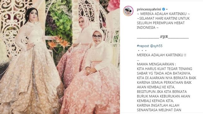 Deretan selebritis yang merayakan Hari Kartini [Instagram]