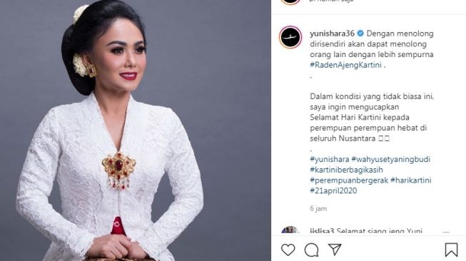 Deretan selebritis yang merayakan Hari Kartini [Instagram]