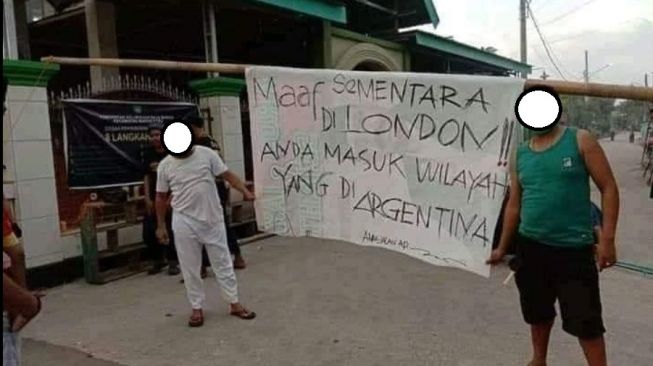 Ini di negara mana sih, Indonesia atau Argentina? (Facebook-Agus Putu Pranayoga)