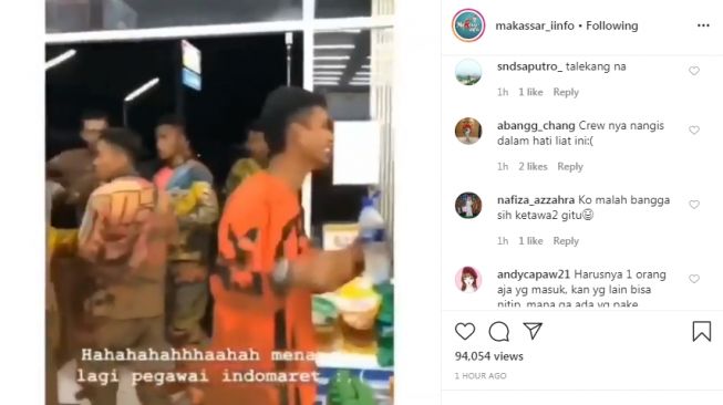 Viral Pemotor Trail Berlumpur Masuk Minimarket Bikin Warganet Meradang
