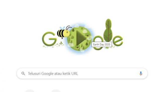 Google Peringati Hari Bumi ke-50 Lewat Permainan Interaktif Lebah