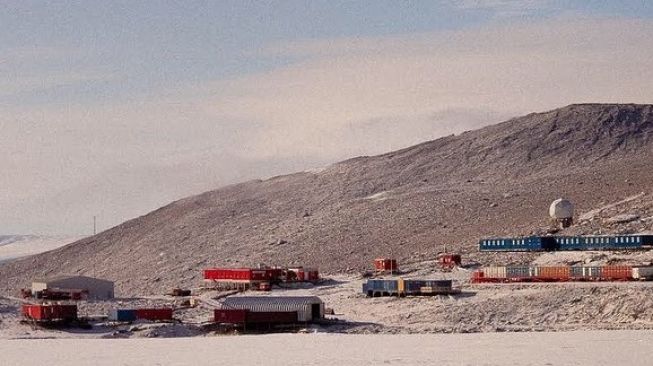 Tempat tinggal Karin Jansdotter di Antartika. [Instagram@jansdotter_nature_chef]
