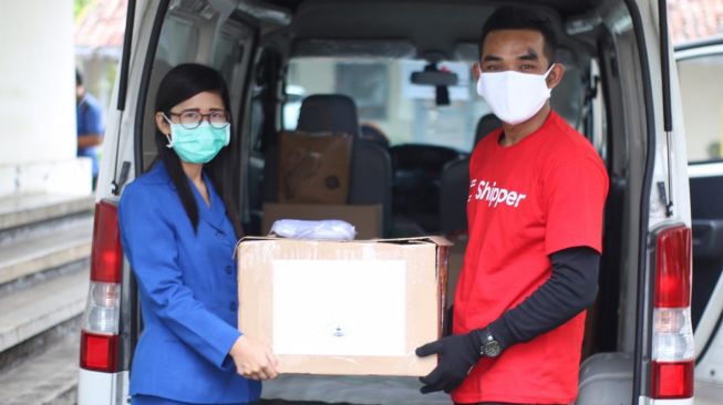 Shipper Berikan Layanan Logistik Kegiatan Donasi Pandemi Covid-19