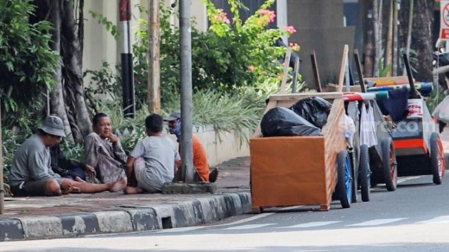 Marak Manusia Gerobak di Bandar Lampung, Ternyata Ada yang dari Pulau Jawa