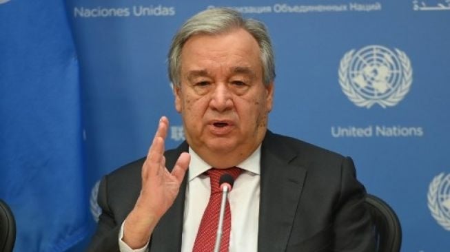 Sekjen PBB Antonio Guterres. [AFP]