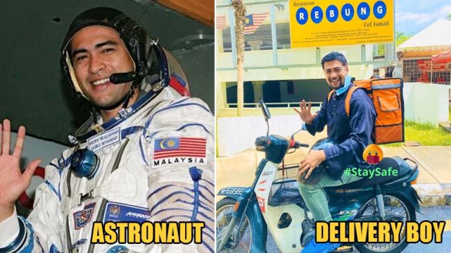 Astronot Pertama Malaysia Kini Jadi Kurir Pengantar Makanan