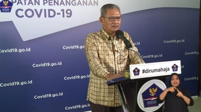 LIVE STREAMING: Update Covid-19 Sabtu, 25 April 2020