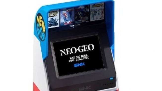 Ilustrasi Neo Geo Mini.