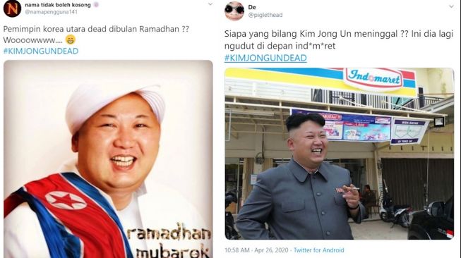 Beredar Rumor Kim Jong Un Meninggal, Warganet Justru Posting Meme Kocak