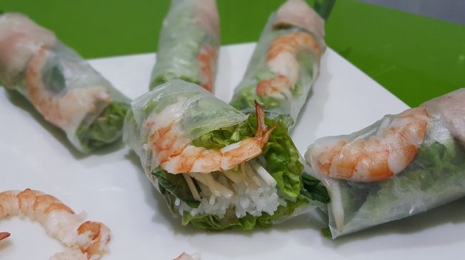 Vietnam Spring Roll, menu sahur bergizi dan mengenyangkan. (Pixabay/James Tran)