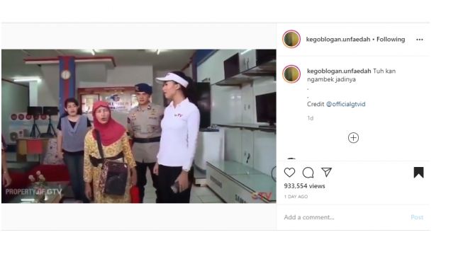 Host Uang Kaget Diamuk Ibu-Ibu Karena Hal Ini, Warganet: Tuh Kan Ngambek