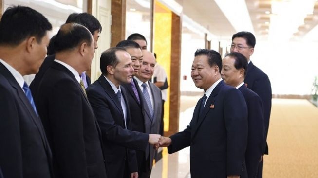 Presiden Presidium Majelis Rakyat Tertinggi Korea Utara Choe Ryong Hae. (Foto: AFP)