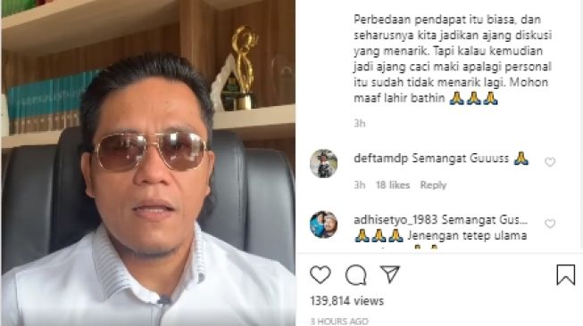 Masalah Onani Diperdebatkan, Gus Miftah: Kenapa Berubah Jadi Caci Maki?