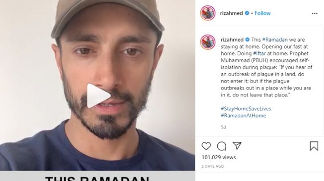 Kutip Hadis, Aktor Venom Ajak Muslim Dunia Puasa dari Rumah Selama Corona