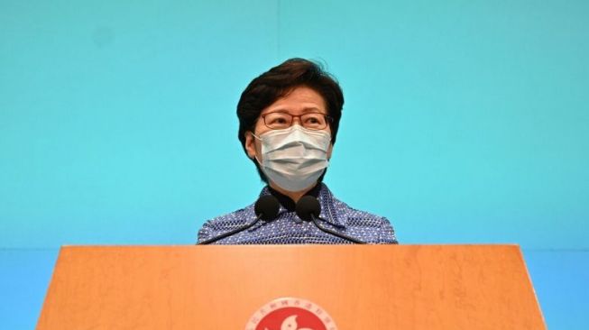 Kepala Eksekutif Hong Kong Carrie Lam. (AFP)