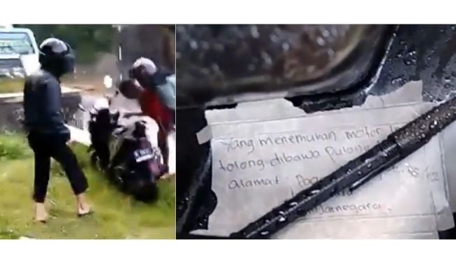 Honda Vario Misterius di Pinggir Sungai Bikin Geger Warga, Ada Surat Wasiat