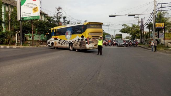 Ketahuan Bawa Pemudik dari Jakarta ke Pati, Satu Bus Dipaksa Balik Arah