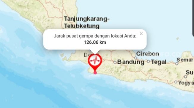 Gempa Bumi 5 SR Guncang Sukabumi, Terasa Sampai Bogor