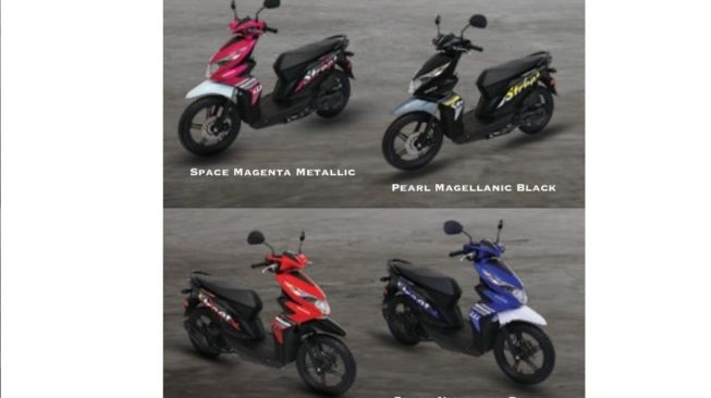 Pilihan Warna Honda BeAT di Malaysia (boonsiewhonda)