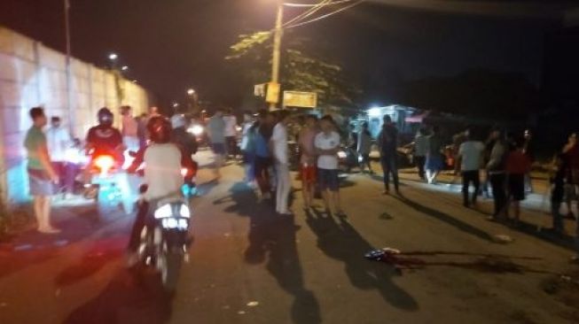 Diduga Balap Liar Jelang Sahur, Rikki Tewas Tabrak Tembok