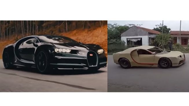 Modifikasi Bugatti Chiron Murah Meriah, Mesin Penggeraknya Bikin Salfok