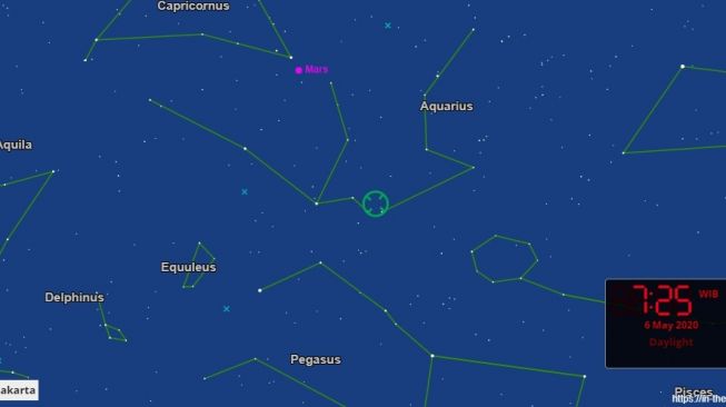 Fenomena langit Mei 2020, hujan meteor Eta-Akuarid. [In the Sky]