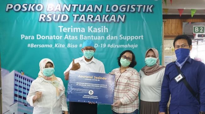 Asuransi Jasindo Beri Bantuan untuk RS Rujukan Covid-19 di 6 Kota