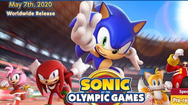 Sonic At The Olympic Games – Tokyo 2020. [olympicvideogames]