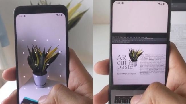 Dibekali AR, Uji Coba Fitur Copy dan Paste Dunia Nyata Ini Bikin Takjub