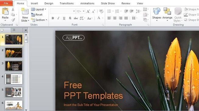 Download template ppt gratis aesthetic