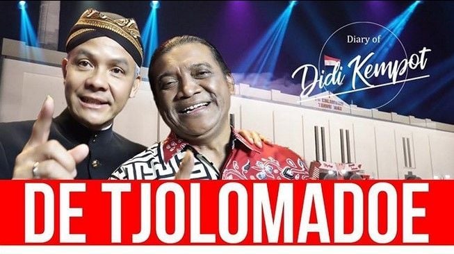 Kenangan Ganjar Pranowo dengan Didi Kempot. [Instagram]