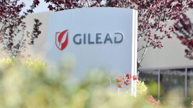  Gilead Sciences Inc, produsen remdesivir. [AFP]