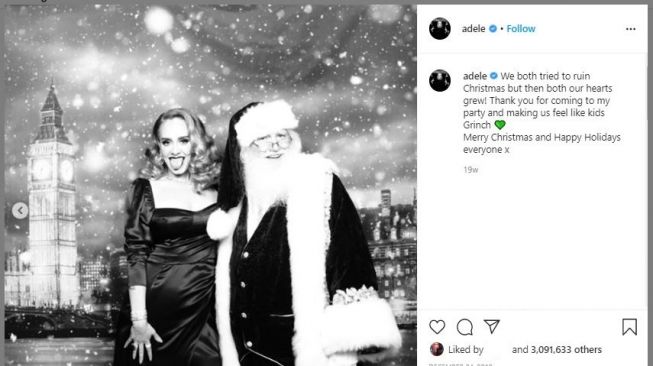 Penampilan Baru Adele (instagram.com/adele)